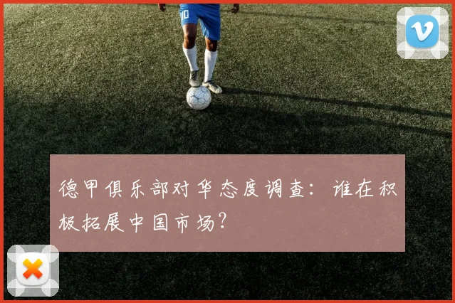 德甲俱乐部对华态度调查：谁在积极拓展中国市场？